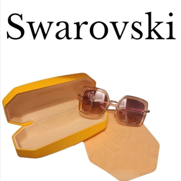 Swarovski 52MM Square Sunglasses with case